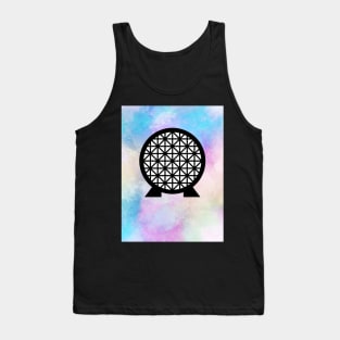 Spaceship Earth Colorful II Tank Top